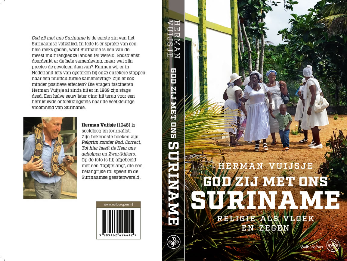 Omslag boek God zij met ons Suriname